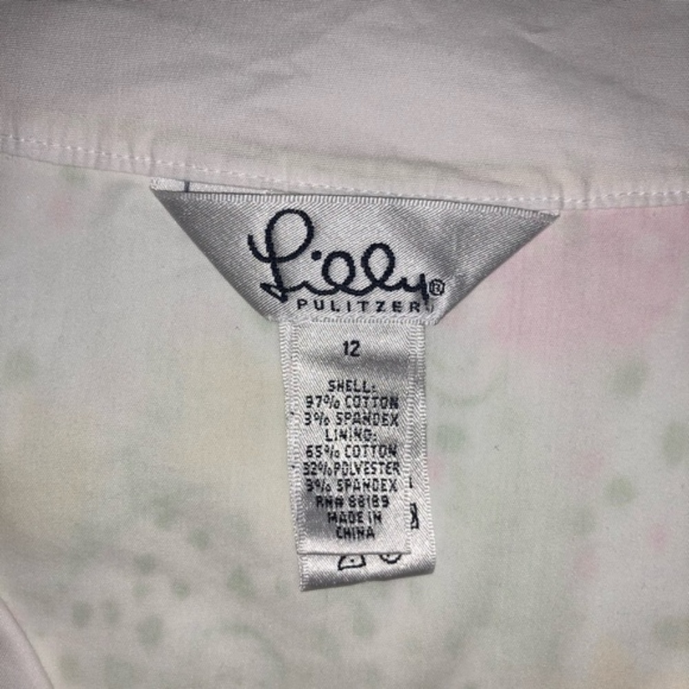 Lilly Pulitzer Sleeveless Blouse size 12 - Picture 3 of 8